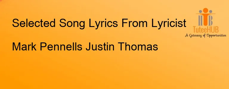 Mark Pennells Justin Thomas