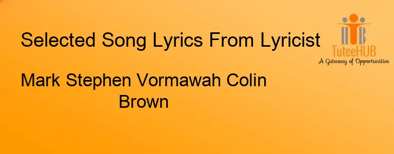 Mark Stephen Vormawah Colin Brown