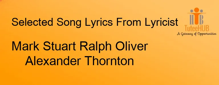 Mark Stuart Ralph Oliver Alexander Thornton