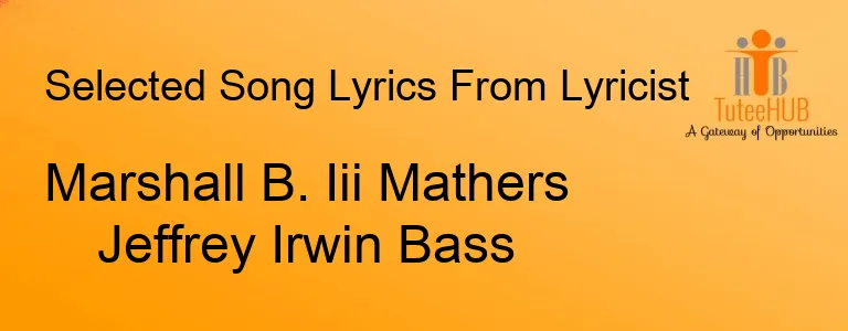 Marshall B. Iii Mathers Jeffrey Irwin Bass