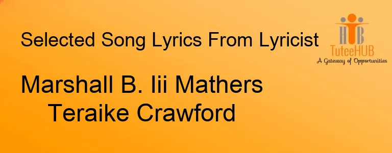 Marshall B. Iii Mathers Teraike Crawford