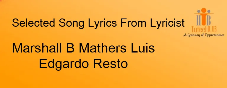 Marshall B Mathers Luis Edgardo Resto