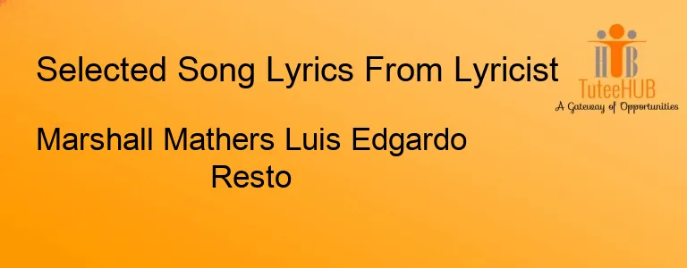 Marshall Mathers Luis Edgardo Resto