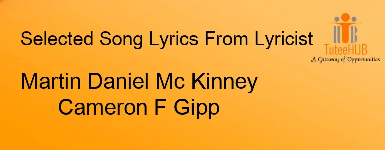 Martin Daniel Mc Kinney Cameron F Gipp
