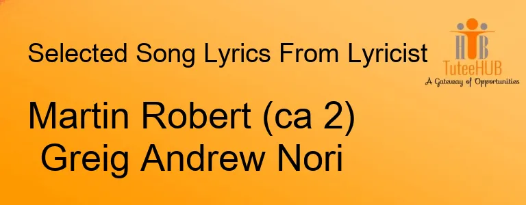 Martin Robert (ca 2) Greig Andrew Nori