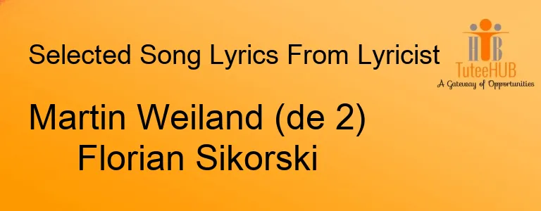 Martin Weiland (de 2) Florian Sikorski