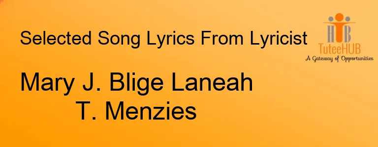 Mary J. Blige Laneah T. Menzies