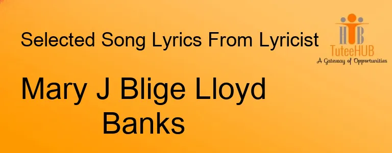 Mary J Blige Lloyd Banks