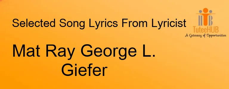Mat Ray George L. Giefer