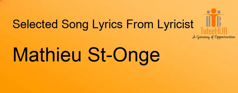 Mathieu St-Onge