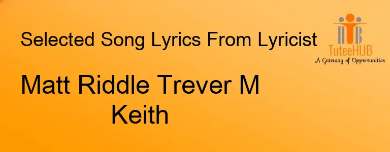 Matt Riddle Trever M Keith