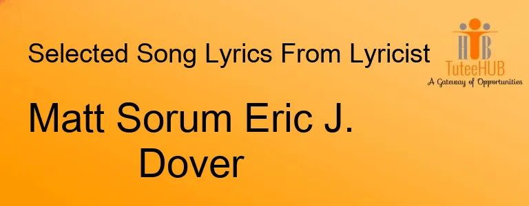 Matt Sorum Eric J. Dover