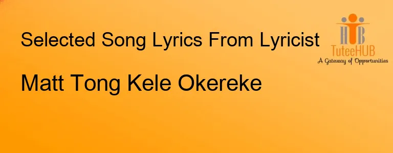 Matt Tong Kele Okereke