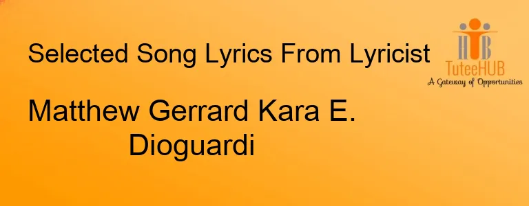 Matthew Gerrard Kara E. Dioguardi