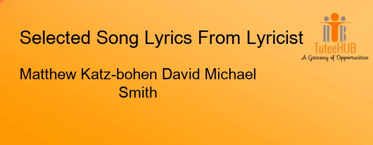 Matthew Katz-bohen David Michael Smith