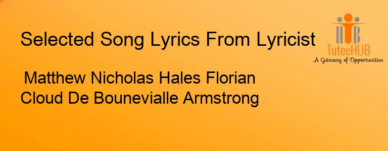 Matthew Nicholas Hales Florian Cloud De Bounevialle Armstrong