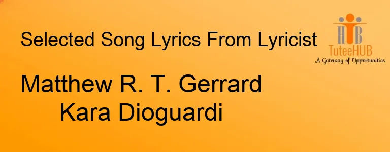 Matthew R. T. Gerrard Kara Dioguardi