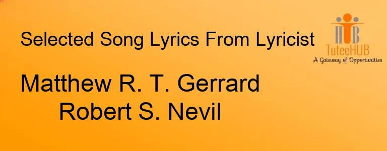 Matthew R. T. Gerrard Robert S. Nevil