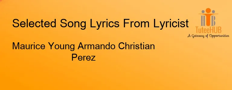 Maurice Young Armando Christian Perez