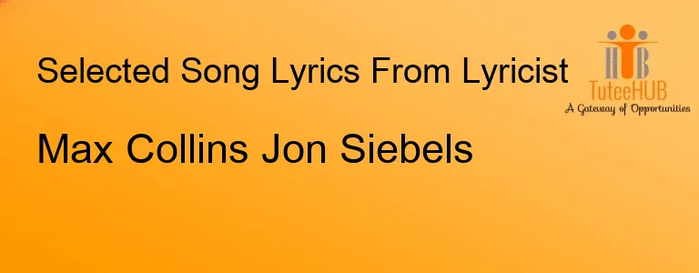 Max Collins Jon Siebels