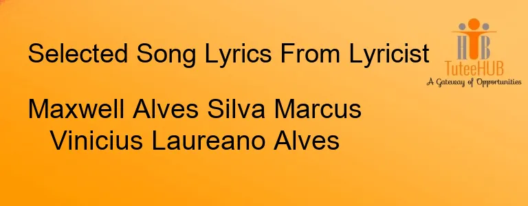 Maxwell Alves Silva Marcus Vinicius Laureano Alves