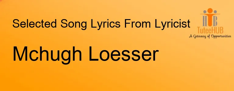 Mchugh Loesser