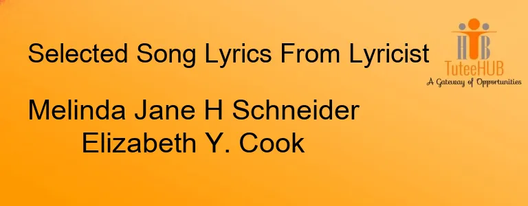 Melinda Jane H Schneider Elizabeth Y. Cook