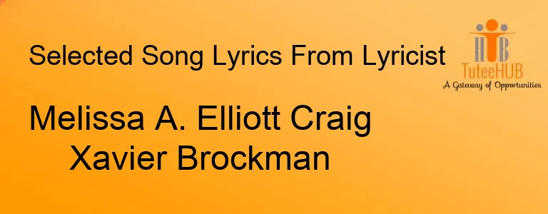 Melissa A. Elliott Craig Xavier Brockman