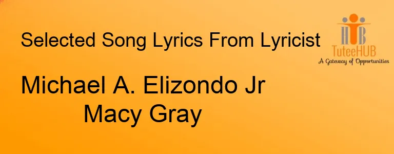 Michael A. Elizondo Jr Macy Gray