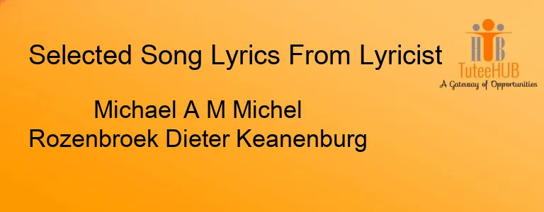 Michael A M Michel Rozenbroek Dieter Keanenburg