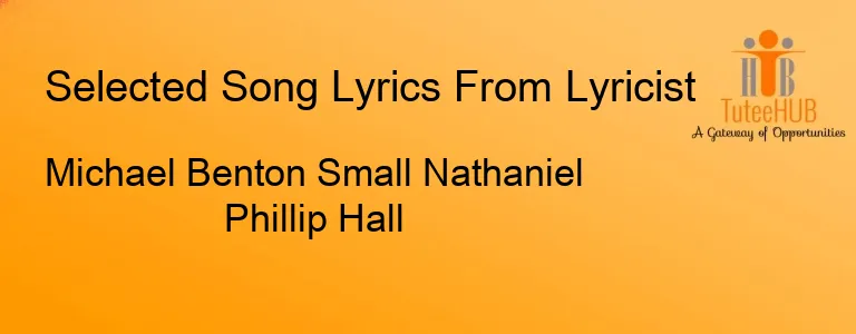 Michael Benton Small Nathaniel Phillip Hall