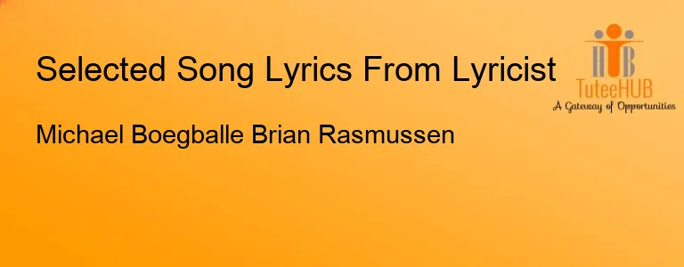 Michael Boegballe Brian Rasmussen