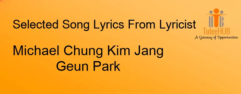 Michael Chung Kim Jang Geun Park