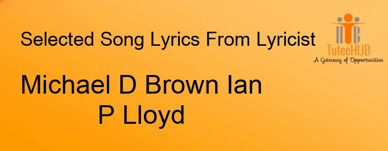 Michael D Brown Ian P Lloyd