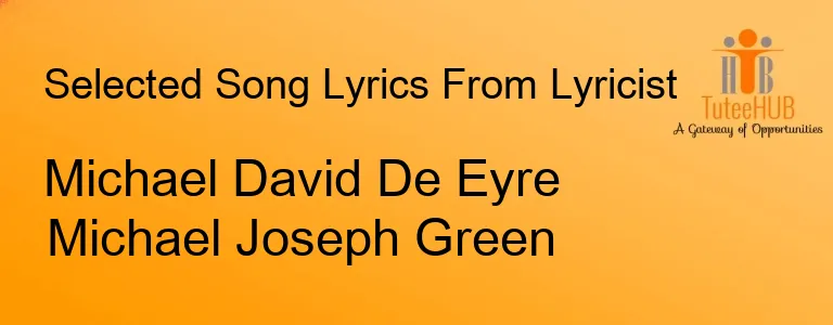 Michael David De Eyre Michael Joseph Green