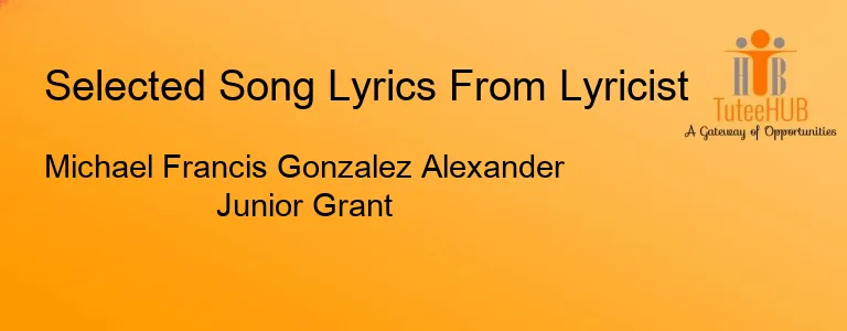 Michael Francis Gonzalez Alexander Junior Grant