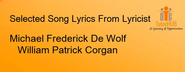 Michael Frederick De Wolf William Patrick Corgan