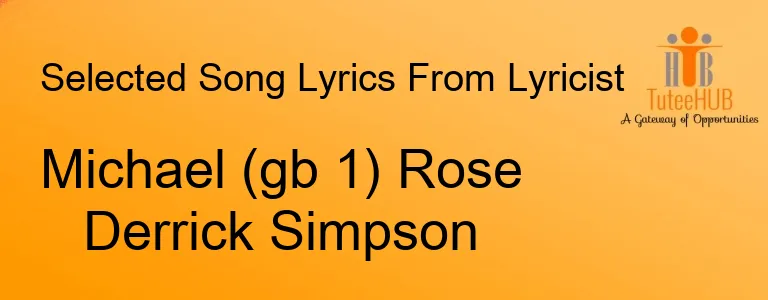 Michael (gb 1) Rose Derrick Simpson