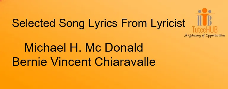 Michael H. Mc Donald Bernie Vincent Chiaravalle