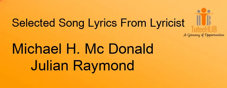Michael H. Mc Donald Julian Raymond