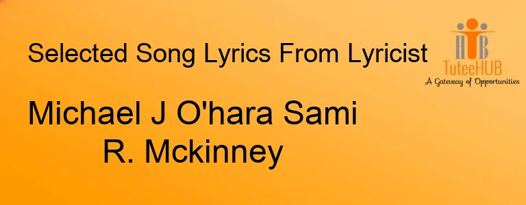 Michael J O'hara Sami R. Mckinney