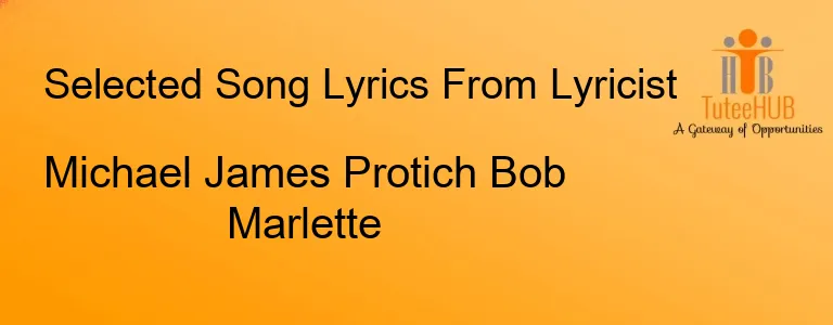 Michael James Protich Bob Marlette