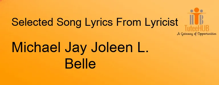 Michael Jay Joleen L. Belle