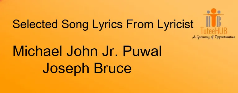 Michael John Jr. Puwal Joseph Bruce