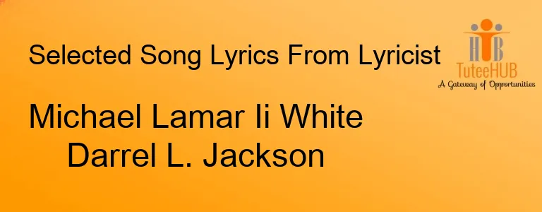 Michael Lamar Ii White Darrel L. Jackson