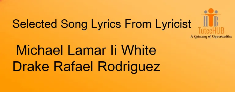 Michael Lamar Ii White Drake Rafael Rodriguez