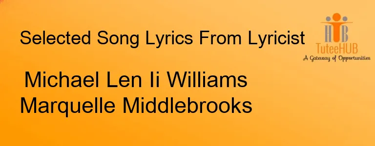 Michael Len Ii Williams Marquelle Middlebrooks