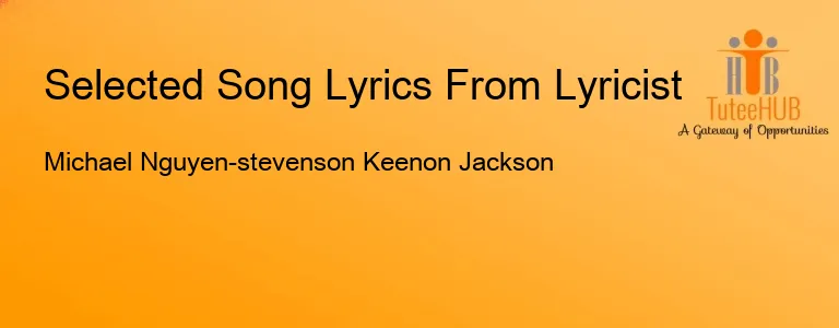 Michael Nguyen-stevenson Keenon Jackson