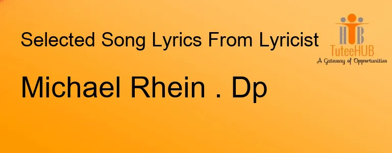 Michael Rhein . Dp