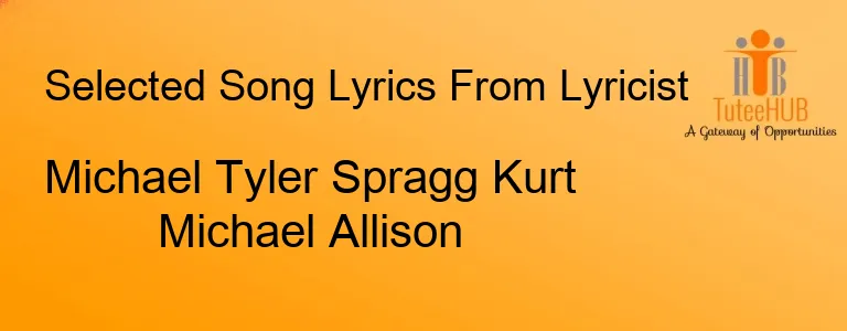 Michael Tyler Spragg Kurt Michael Allison